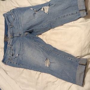 Torrid boyfriend crop jeans